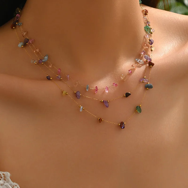 Chain Lobster Trigger Clasp Closure Gold Necklace