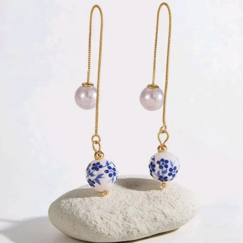 Classic Style Flower Earrings