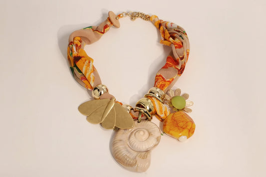 Bohemian Necklace Metal Butterfly