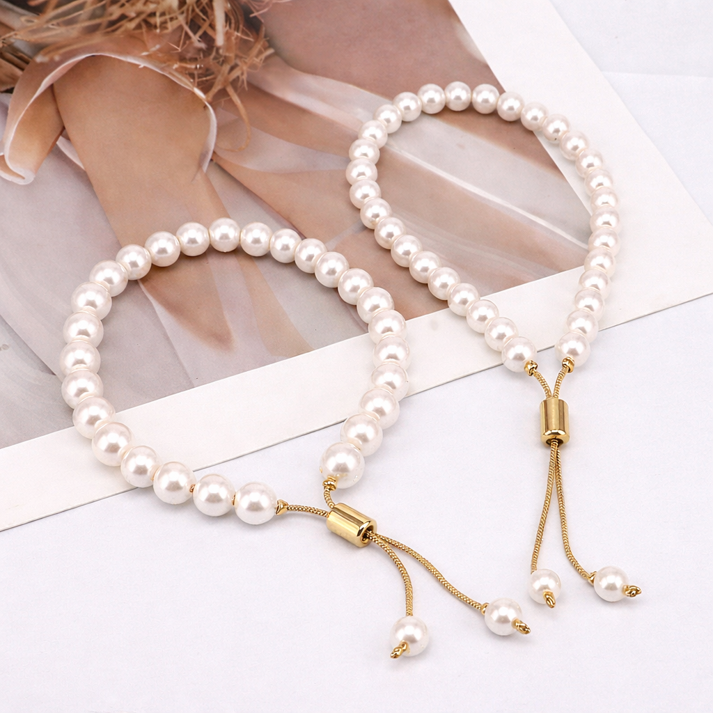 Copper Beaded Gold Plated Bracelets