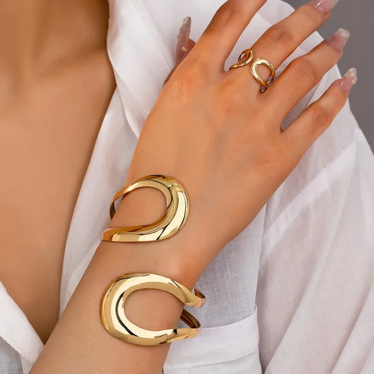 Elegant Rings Bracelets Jewelry Set