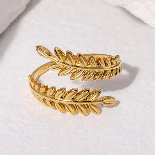 Coated Real Gold Plated 18K Gold Geometric