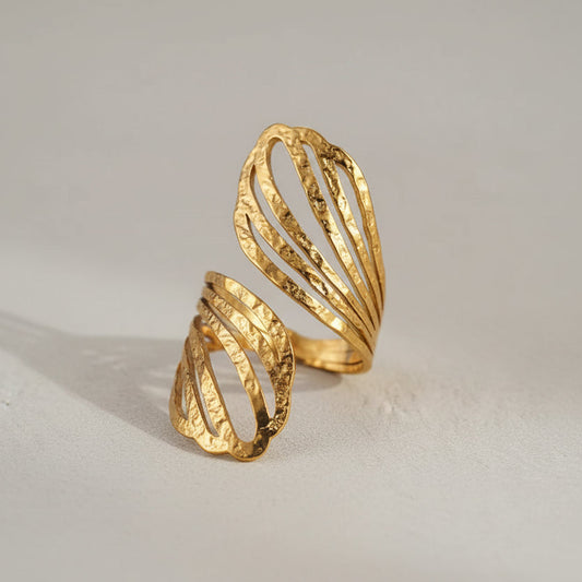 Coated Real Gold PlatedOpen Rings