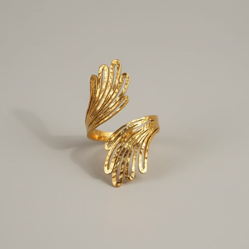 Coated Real Gold PlatedOpen Rings